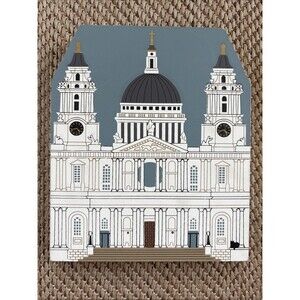 1996 Cat’s Meow London Series St. Paul’s Cathedral Retired Faline